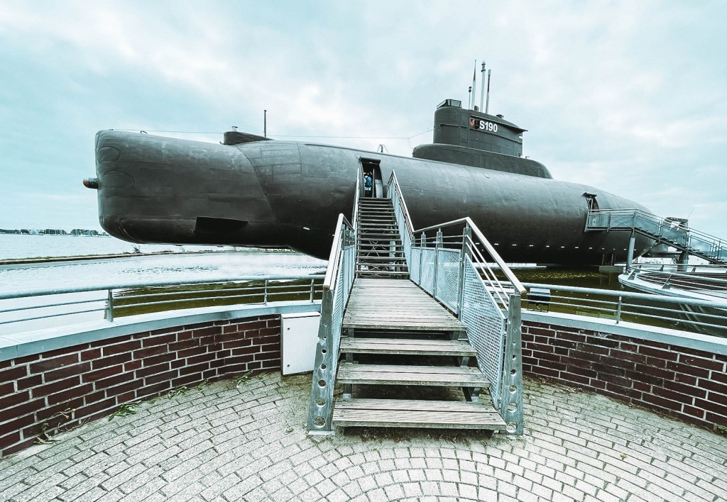 von der Bundesmarine ausgemustertes U-Boot U 11