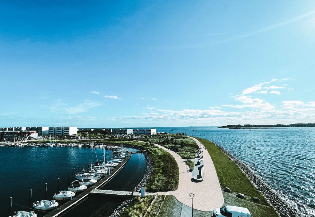 Aussicht vom Turm in Richtung Ostsee