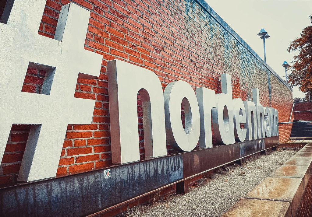 Bahnhofsvorplatz in Nordenham