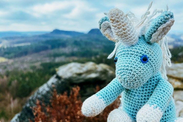 Wanda-Bärbel, das Wandereinhorn